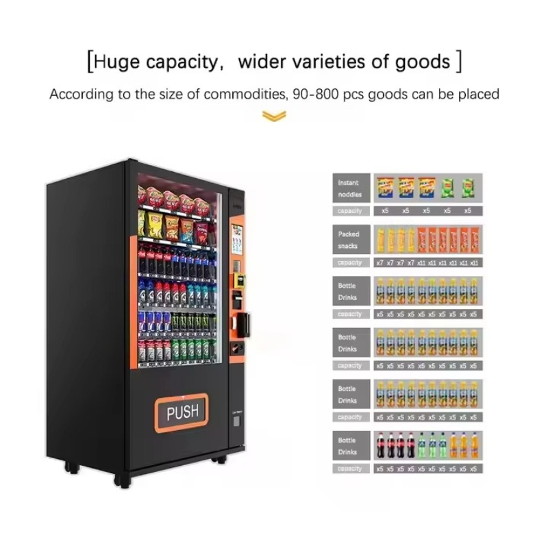 Máquina de Venda Automática In - Food Snacks Vending Machine avaliação e preço